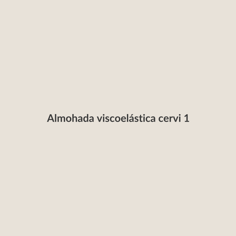 Almohada viscoelástica cervical 70 cm