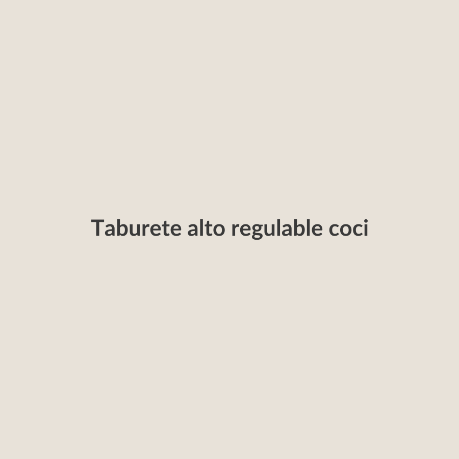 Taburete alto regulable cocina